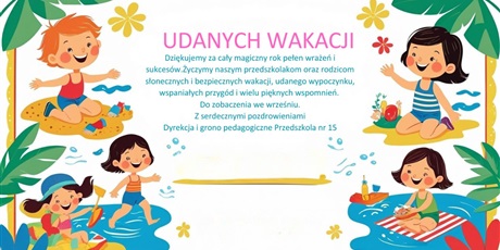 Udanych Wakacji